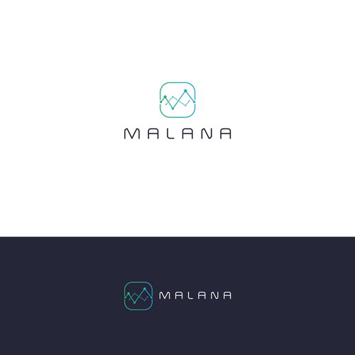 Modern logo or a Fintech company