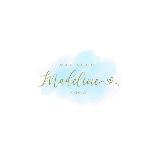 Party logo to celebrate Madeline (Mad About Madeline)!