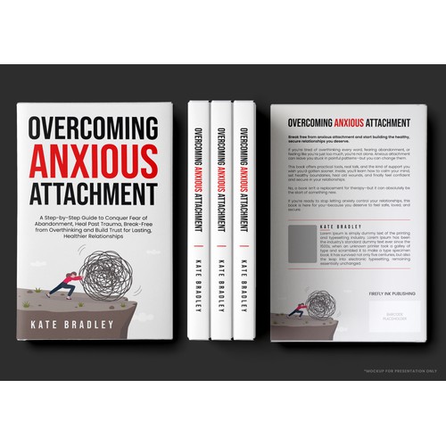 Overcoming Anxious Attachment Book Cover Design Contest