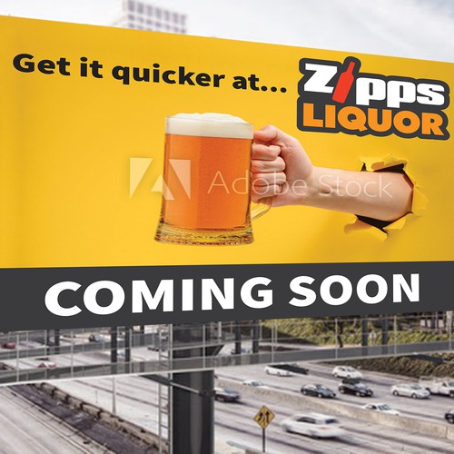 Zipps Liquor Banner