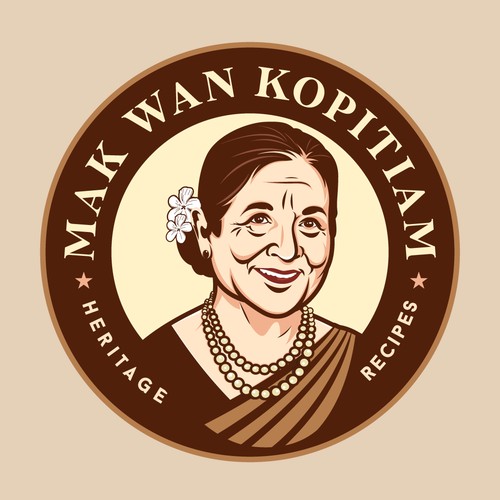 Illustrative Logo for "Mak Wan Kopitiam"