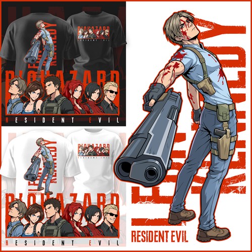 Resident Evil T-shirt Design