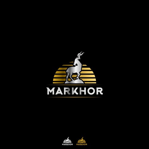 Eye Catching logo concept for Markhor