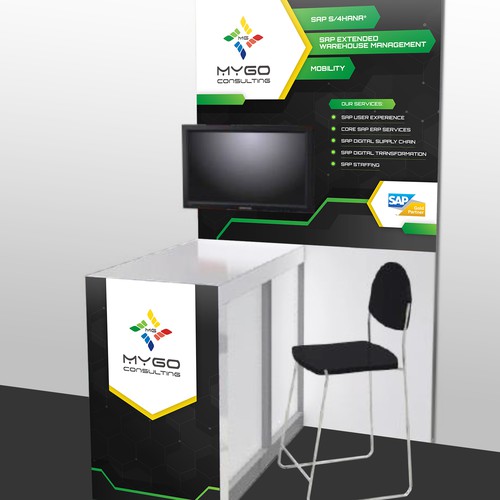 Trade Show Booth for Mygo Consulting