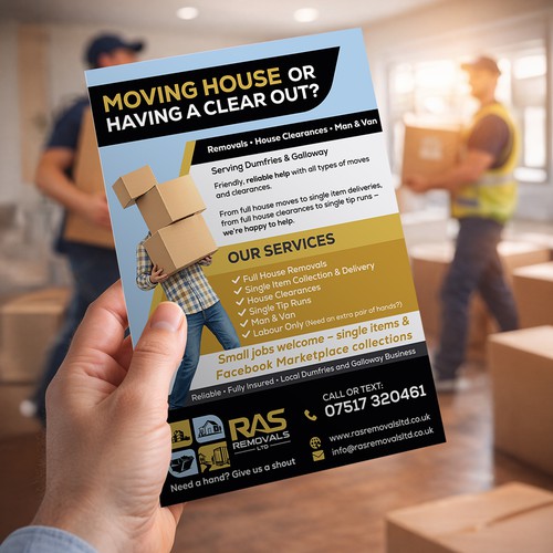 Bold Removals & Clearances Flyer
