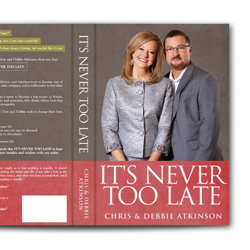 IT'S NEVER TOO LATE book cover
