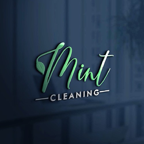 Logo design for a cleaning service
