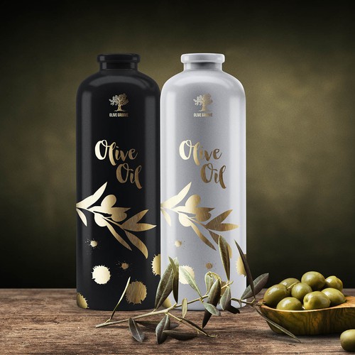 Olive Groove - Olive oil bottle concept