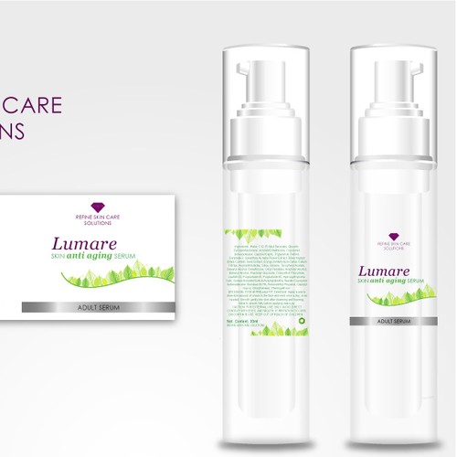  High Quality Design for High End Skincare Product!!