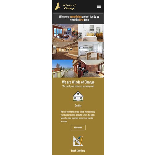 Home Remodeling Website