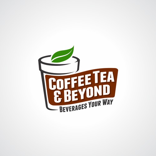 Create a great logo for a new retail concept "Coffee Tea & Beyond"