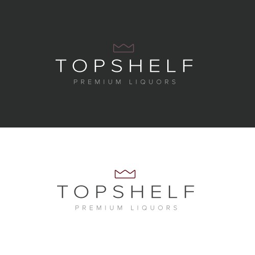 Create a logo for a premium liquor company
