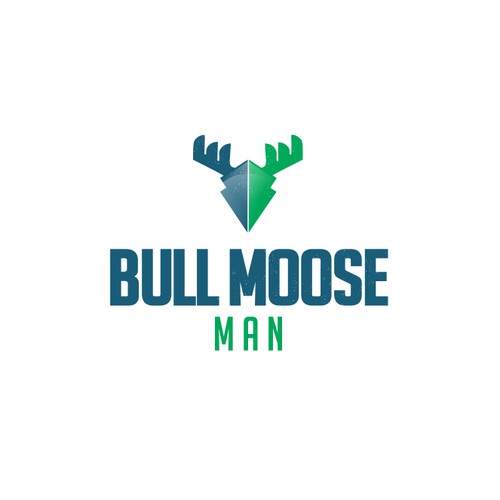 bull moose man logo 