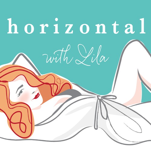 portrait of lila for her podcast "horizontal with lila"