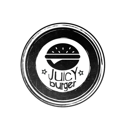 Juicy Burger Logo Design