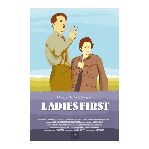Film Poster 'Ladies First'