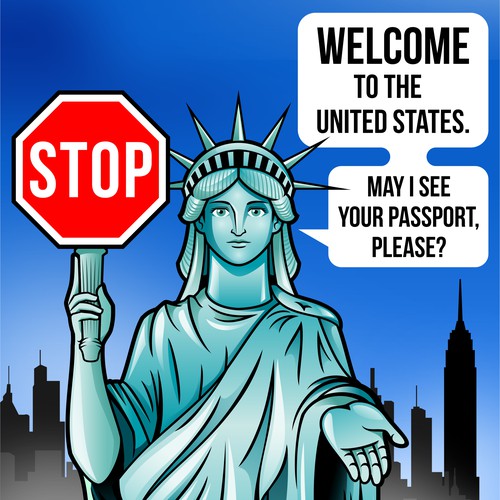 Lady Liberty Illustration 