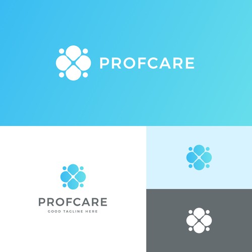 Minimalist and Modern logo for Profcare