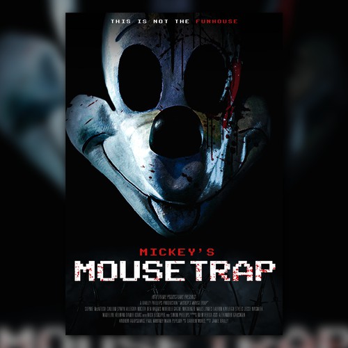 Mickey's Mouse Trap - Horror Movie Poster