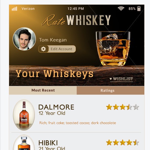 RateWhiskey App