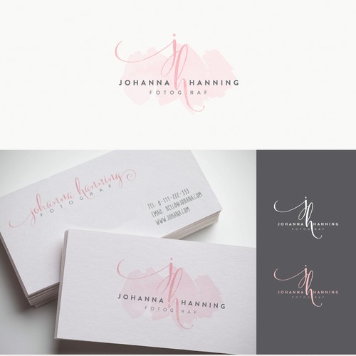 Johanna Hanning Fotograf - Watercolor Logo