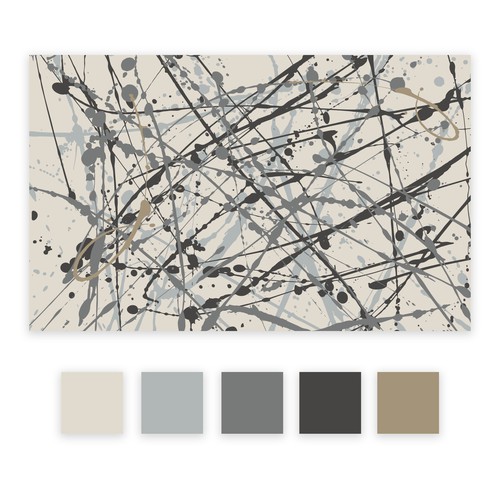 Patterndesign for a fleece blanket