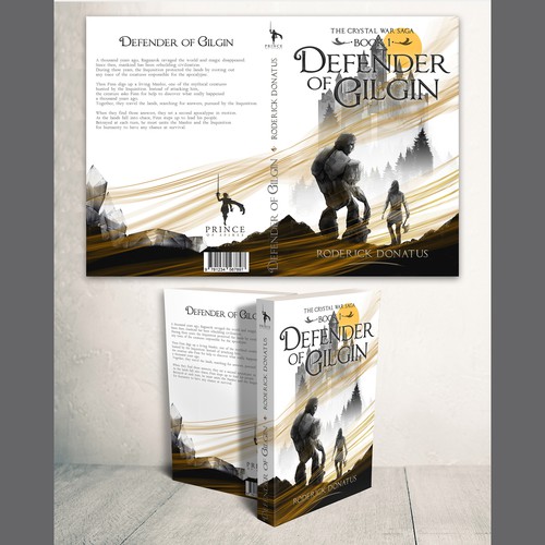 Alternative Book Cover for Defender of Gilgin