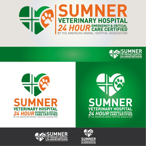 Create a modern, eye catching logo for Sumner Veterinary Hospital!