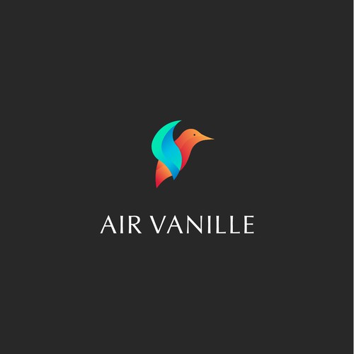 Logo concept for an airplane company