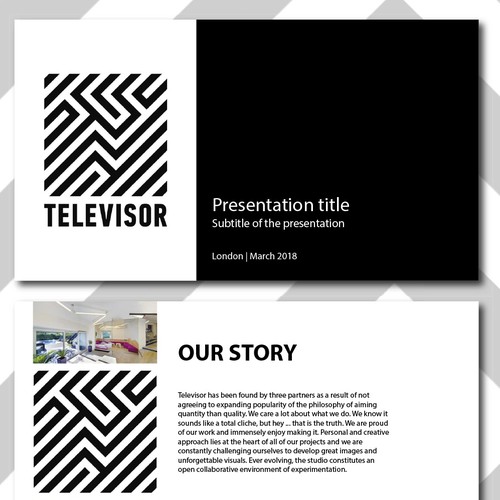 Powerpoint Presentation for an animation & postproduction studio