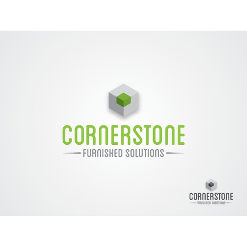 Cornerstone Furnished Solutions Logo Design