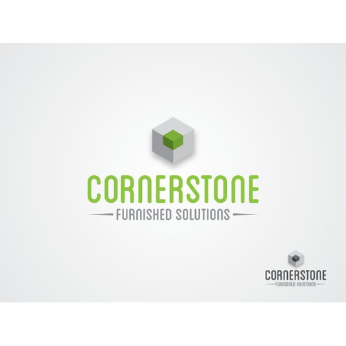 Cornerstone Furnished Solutions Logo Design