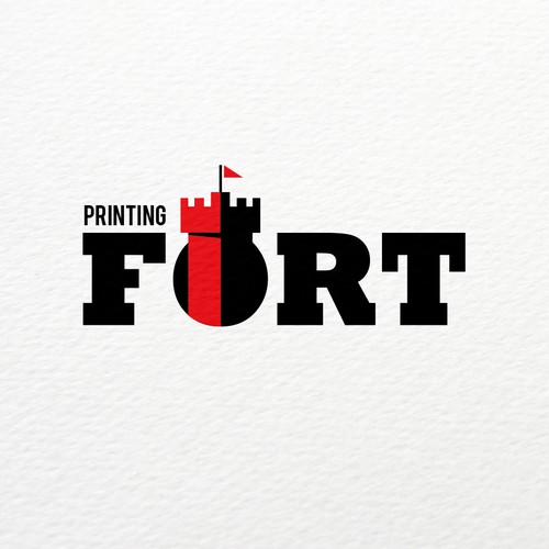Bold logo concept for Printing Press