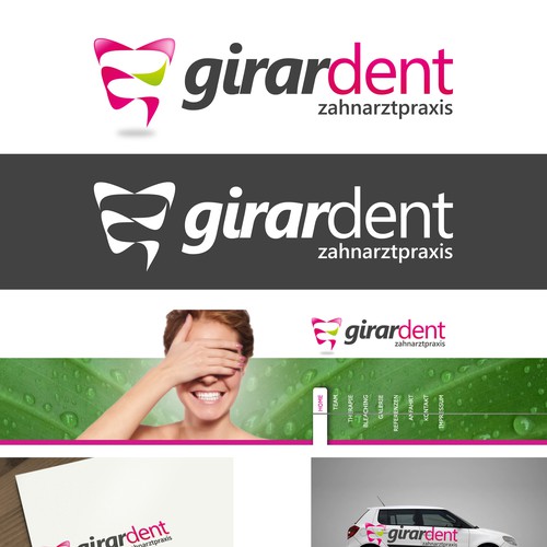 ZAHNARZTPRAXIS sucht dein LOGO - logo für girardent zahnarztpraxis