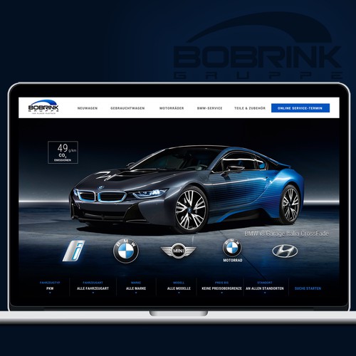 Website for BMW dealer