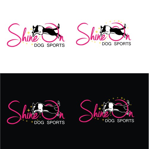 SOLD -Shine On- Dog Sports logo