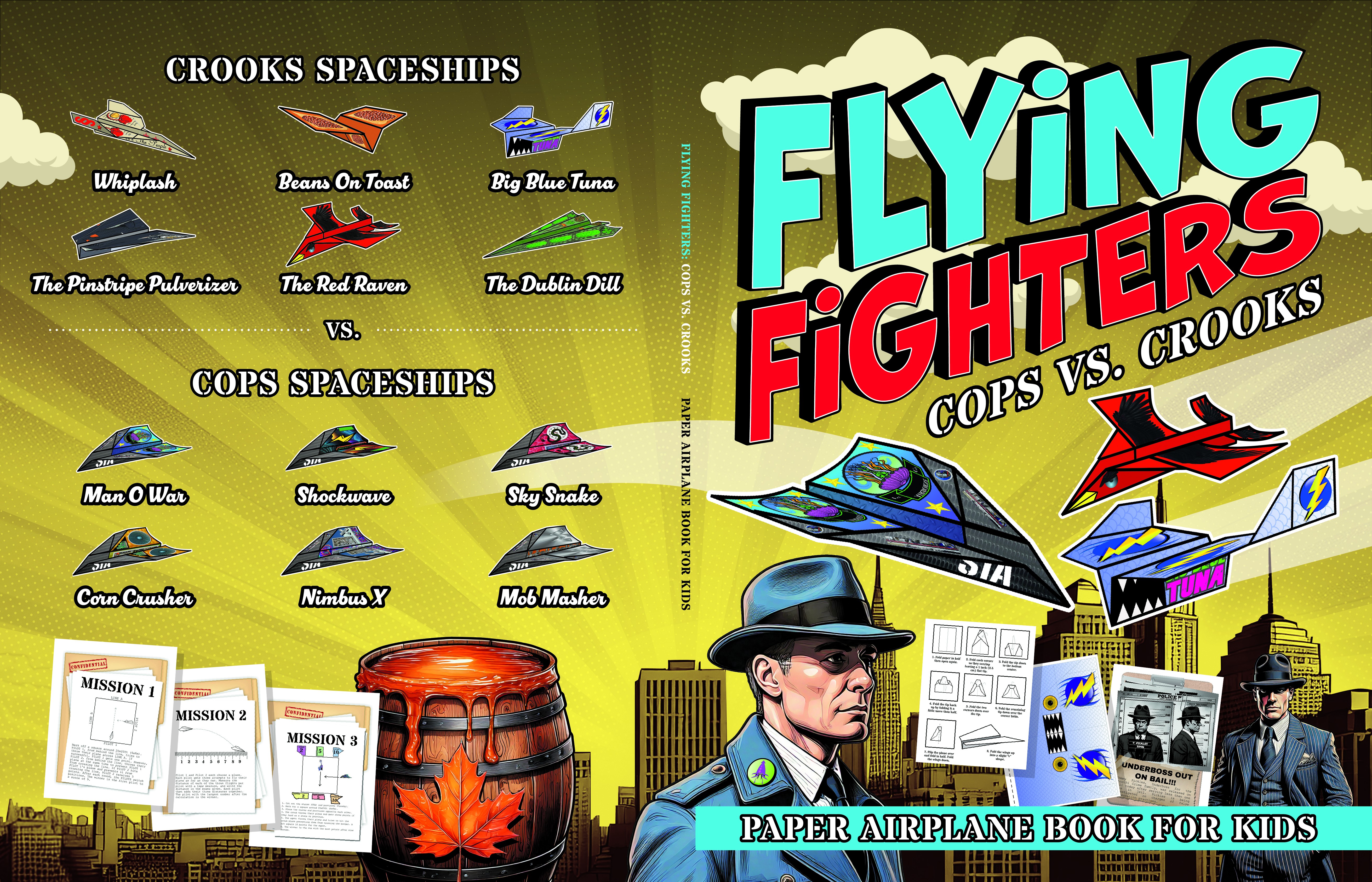 Flying Fighters: Cop vs Crooks