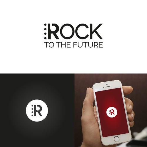 Logo für eine App zum Gitarre lernen 