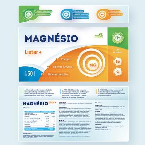Magnesio packing design