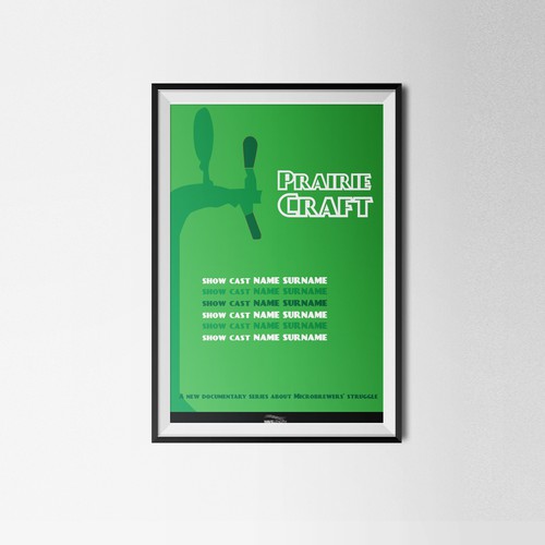 Prairie Craft Poster Design