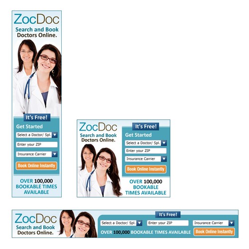 New banner ad wanted for ZocDoc