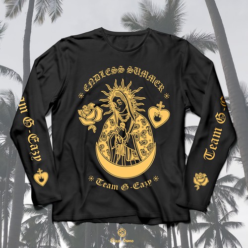 Luxury streetwear  t-shirt design