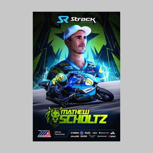 Strack Racing Poster