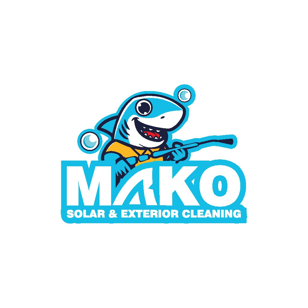 Shark Themed Service Business Logo
