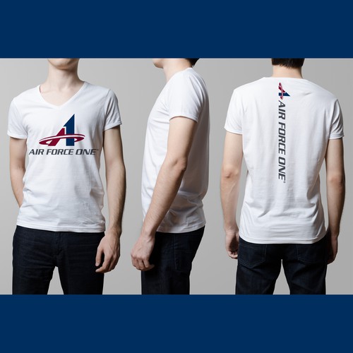 Air Force One T-shirt mockup