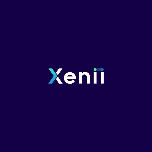 Xenii logo design