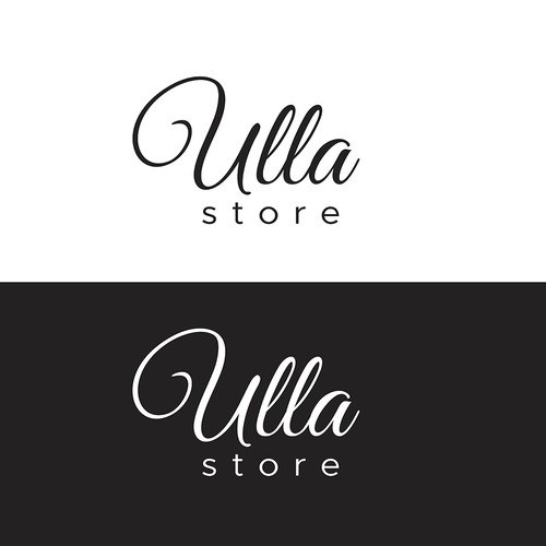 Logo for fashion store for women.