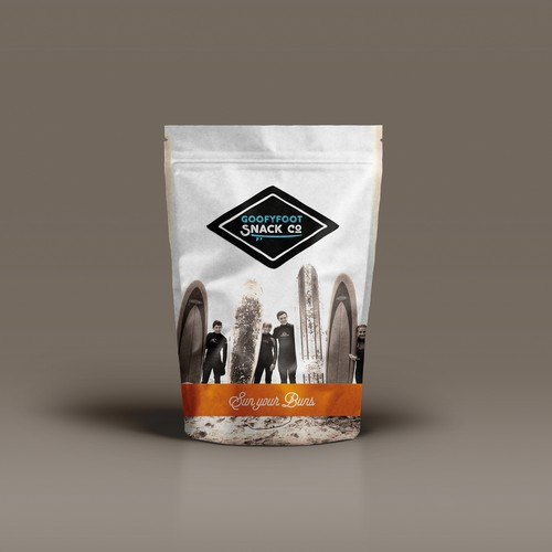 Surf inspired logo needed for fast growing snack company