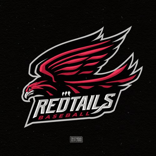 Redtails Baseball Team Logo