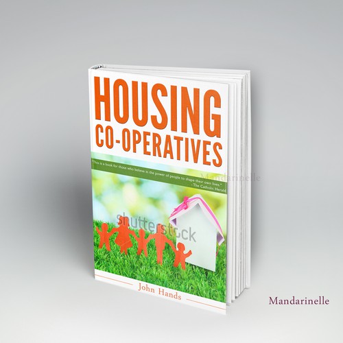 Create a simple but striking design for the cover of the book Housing Co-operatives